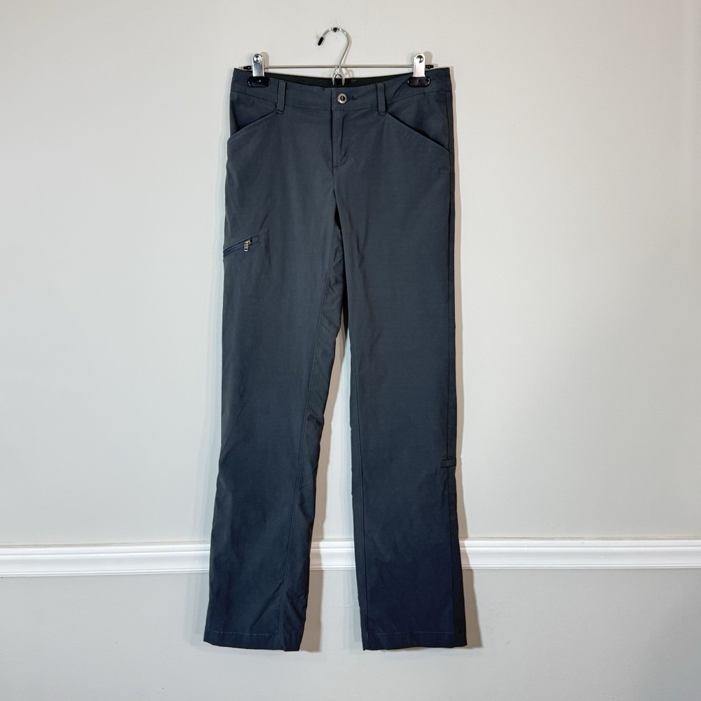 Patagonia Women's Quandary Pants Sz 2 Forge Grey Hiking Trail Outdoor